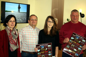 Die Gewinner v.r.: Bernd Baunach, Katharina Weber, Ulrich Schablitzki und Beate Frommhold-Buhl