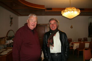 Sepp Stapfer und Prof. Lutz Götze