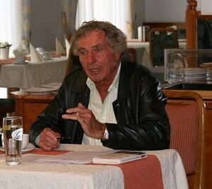 Prof. Götze bei seinem letzten Besuch in Neufahrn